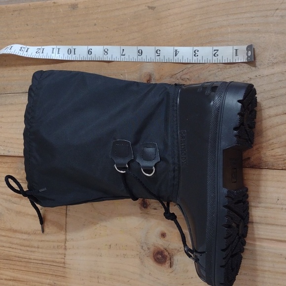 Maple Leaf Shoes Vintage Rockies Black Waterproof Rain & Snow Boots NEW Size 3 - Picture 15 of 16